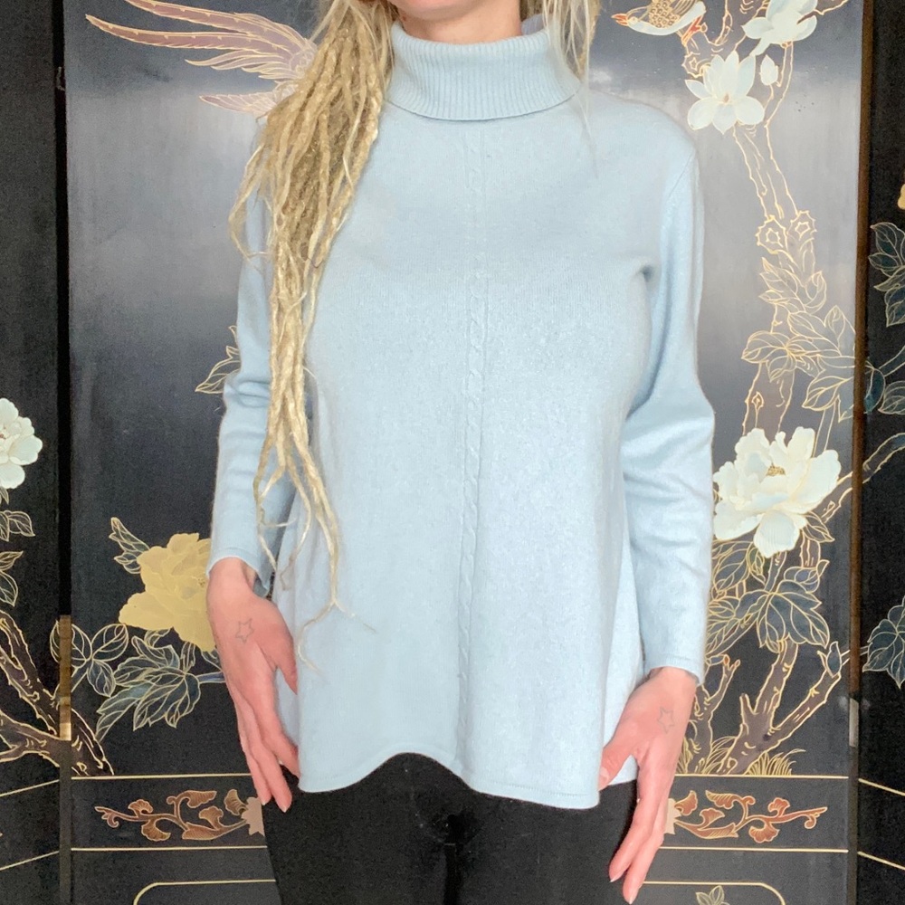 Gerry Weber silk cashmere turtleneck sweater